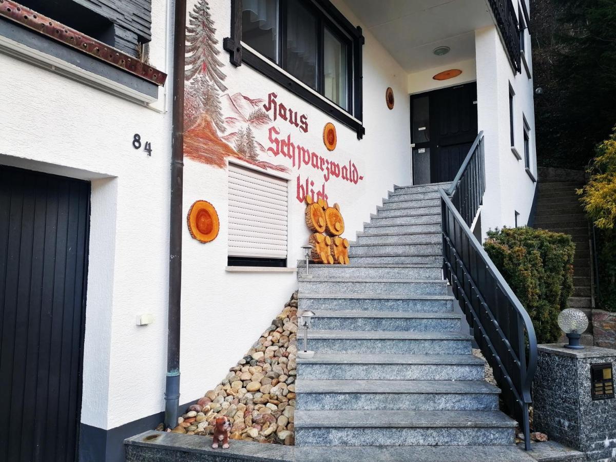 Villa Haus Schwarzwaldblick Hornberg Exterior foto