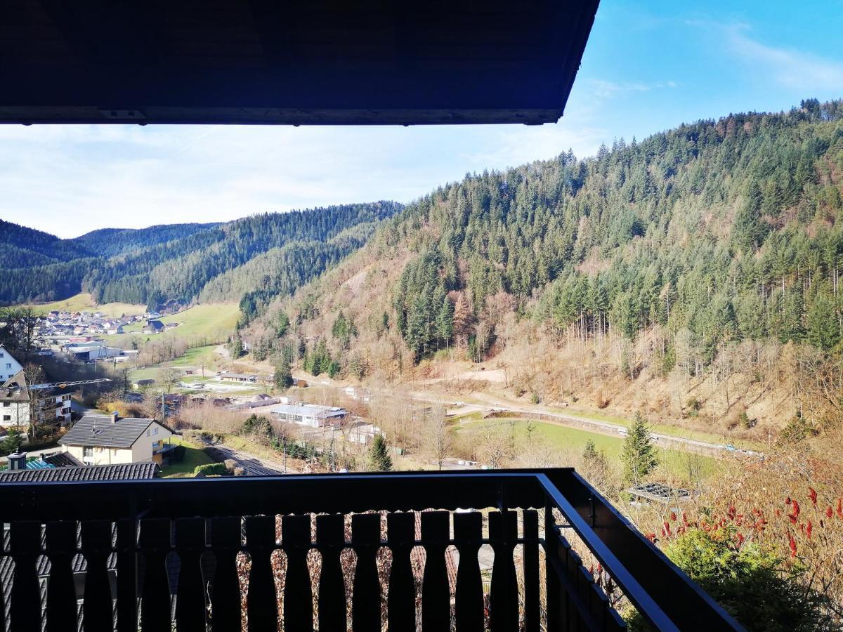 Villa Haus Schwarzwaldblick Hornberg Exterior foto